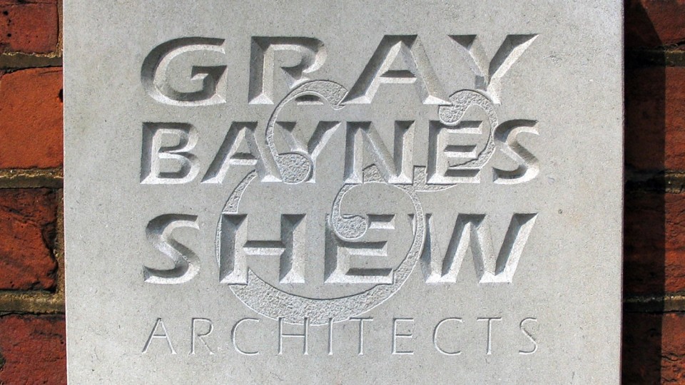 Gray Baynes + Shew: Nameplate